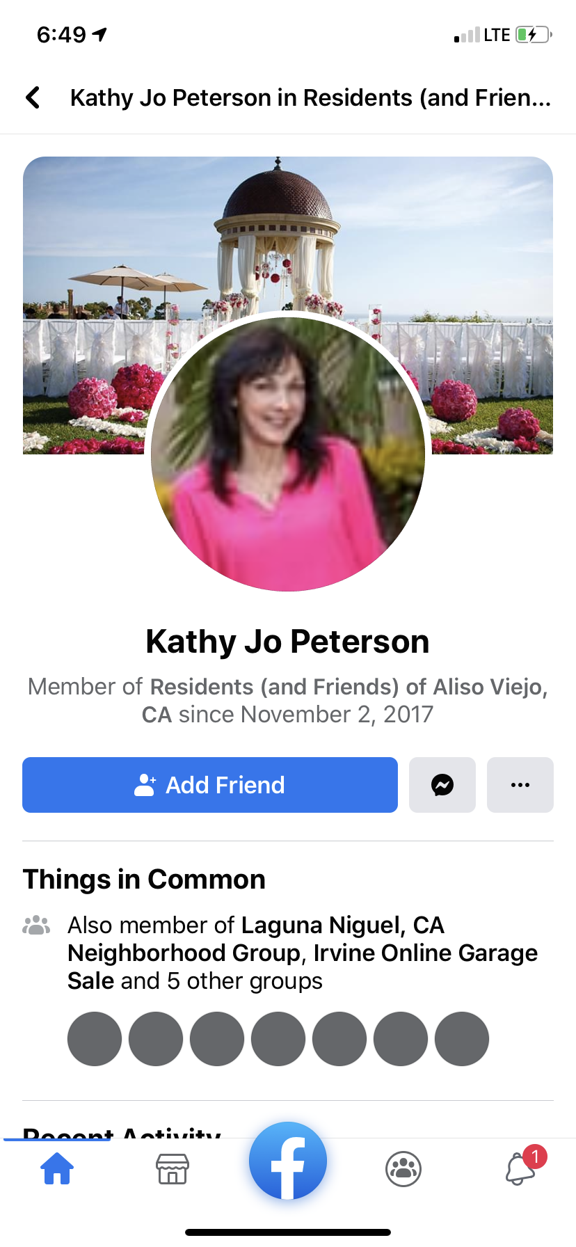 Kathy jo peterson Facebook shamer hater